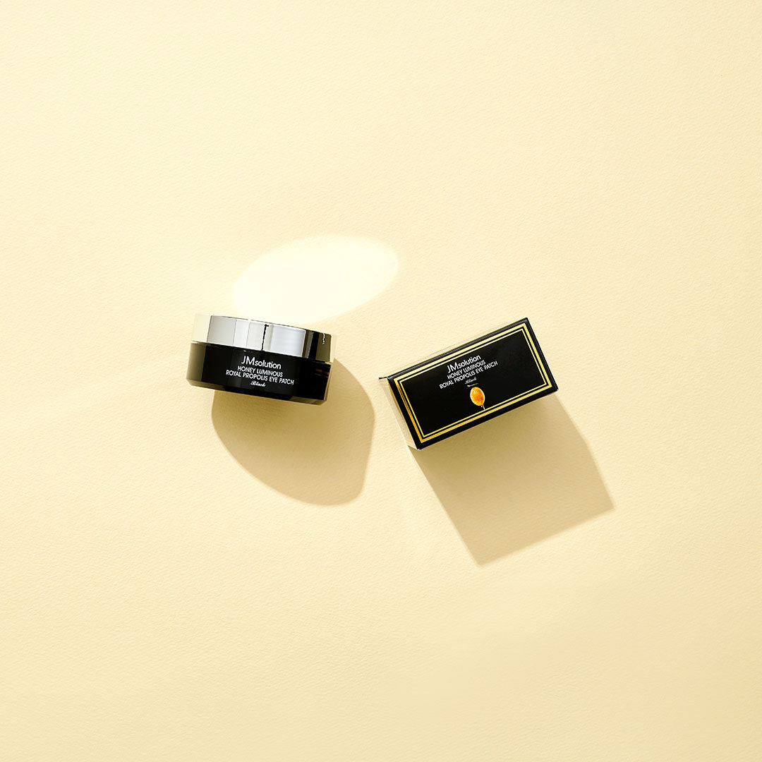 JM SolutionHoney Luminous Royal Propolis Eye Patch Black 60pcs - Bulk buy at Pharmacoo K-Beauty Wholesale