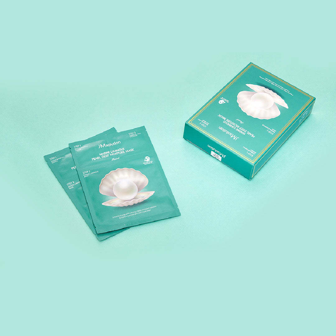 JM SolutionMarine Luminous Pearl Deep Moisture Mask Pearl 10pcs - La Cosmetique