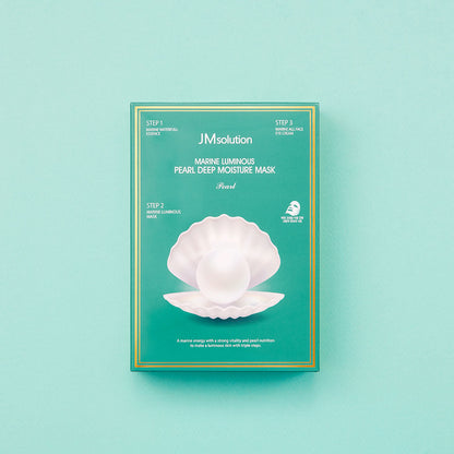 JM SolutionMarine Luminous Pearl Deep Moisture Mask Pearl 10pcs - La Cosmetique