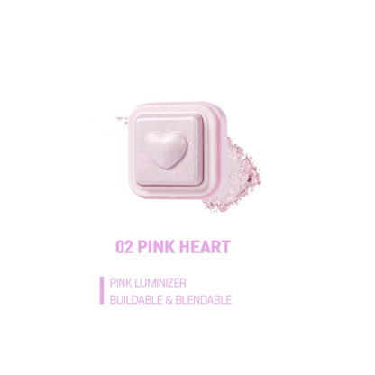 COLORGRAM Milk Bling Heartlighter (Available in 2 colours) - Shop K-Beauty in Australia