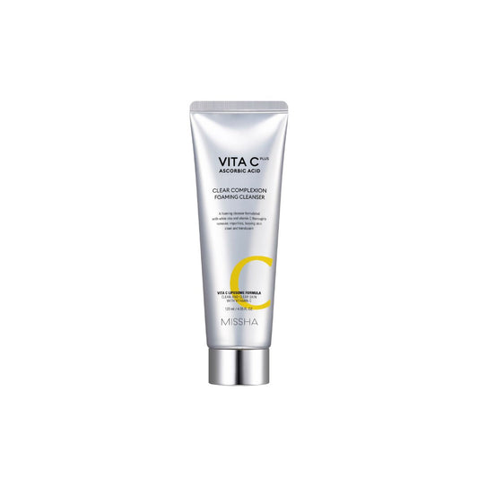 Missha Vita C Plus Clear Complexion Foaming Cleanser 120ml  -Pharmacoo