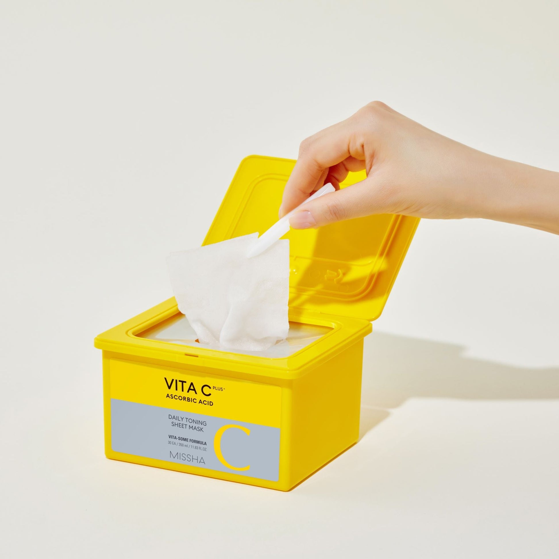 Missha Vita C Plus Daily Toning Sheet Mask 30pcs - Shop K-Beauty in Australia