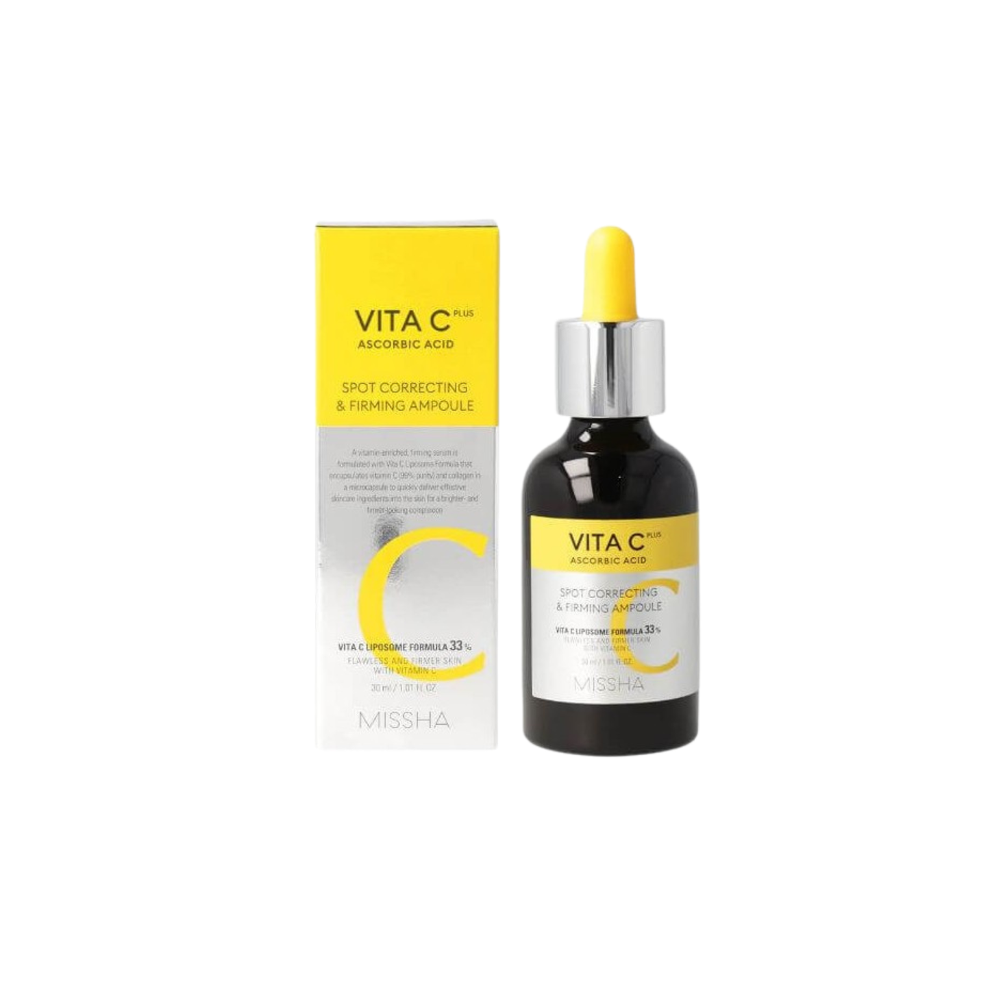 Missha Vita C Plus Spot Correcting & Firming Ampoule 30ml - Shop K-Beauty in Australia