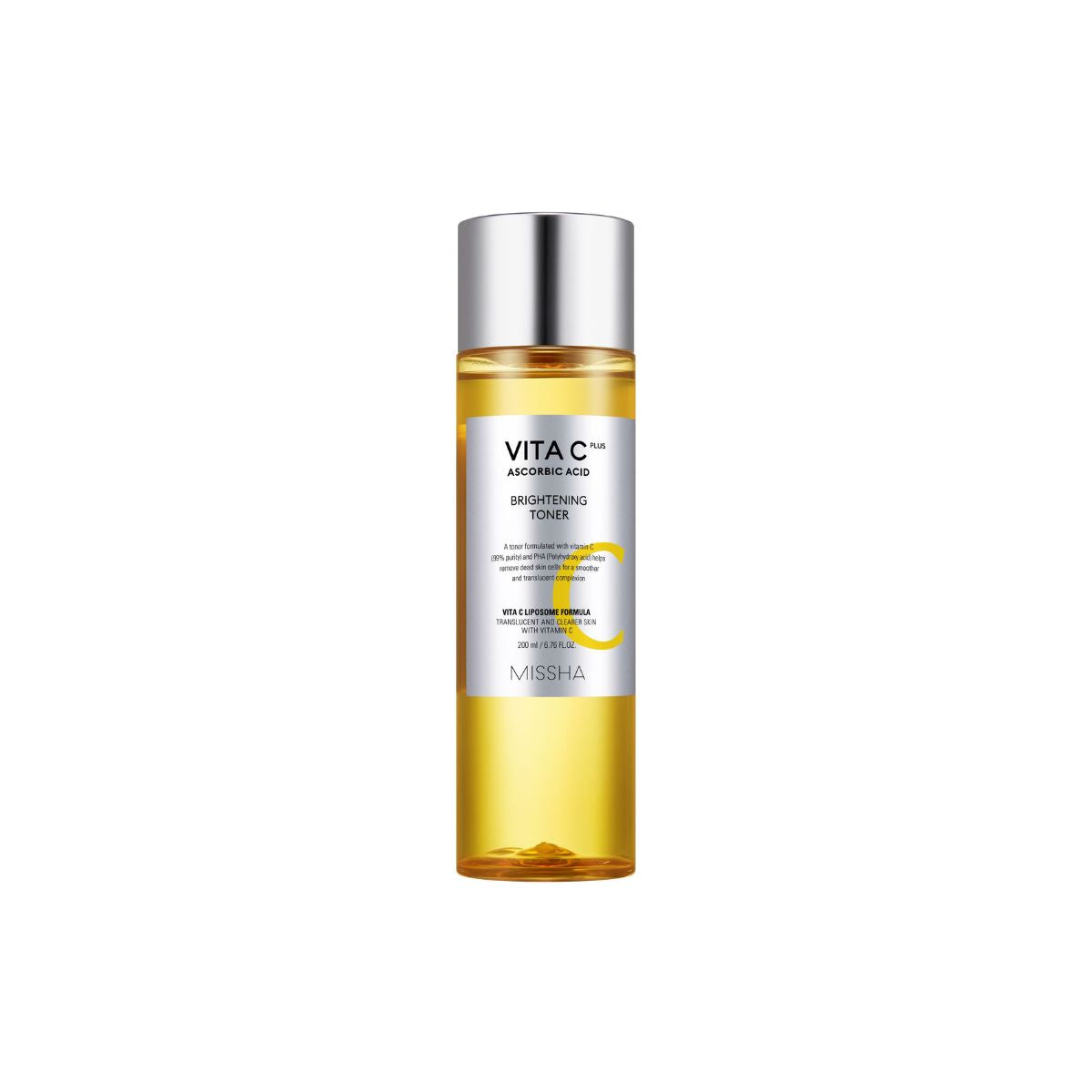 Missha Vita C Plus Brightening Toner 200ml  -Pharmacoo