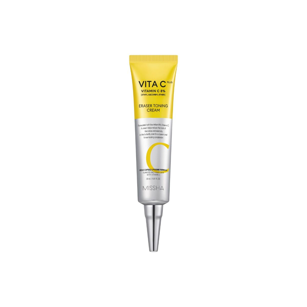 Missha Vita C Plus Eraser Toning Cream 30ml - Shop K-Beauty in Australia