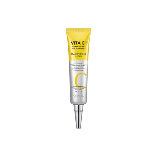 Missha Vita C Plus Eraser Toning Cream 30ml - Shop K-Beauty in Australia