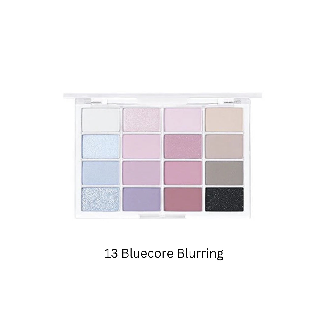 WAKEMAKE Soft Blurring Eye Palette (18 Colours) - Shop K-Beauty in Australia