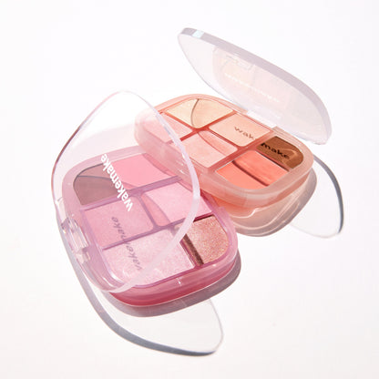 WAKEMAKE Wakemake Soft Sheer Multi Palette (8 Shades) - Shop K-Beauty in Australia