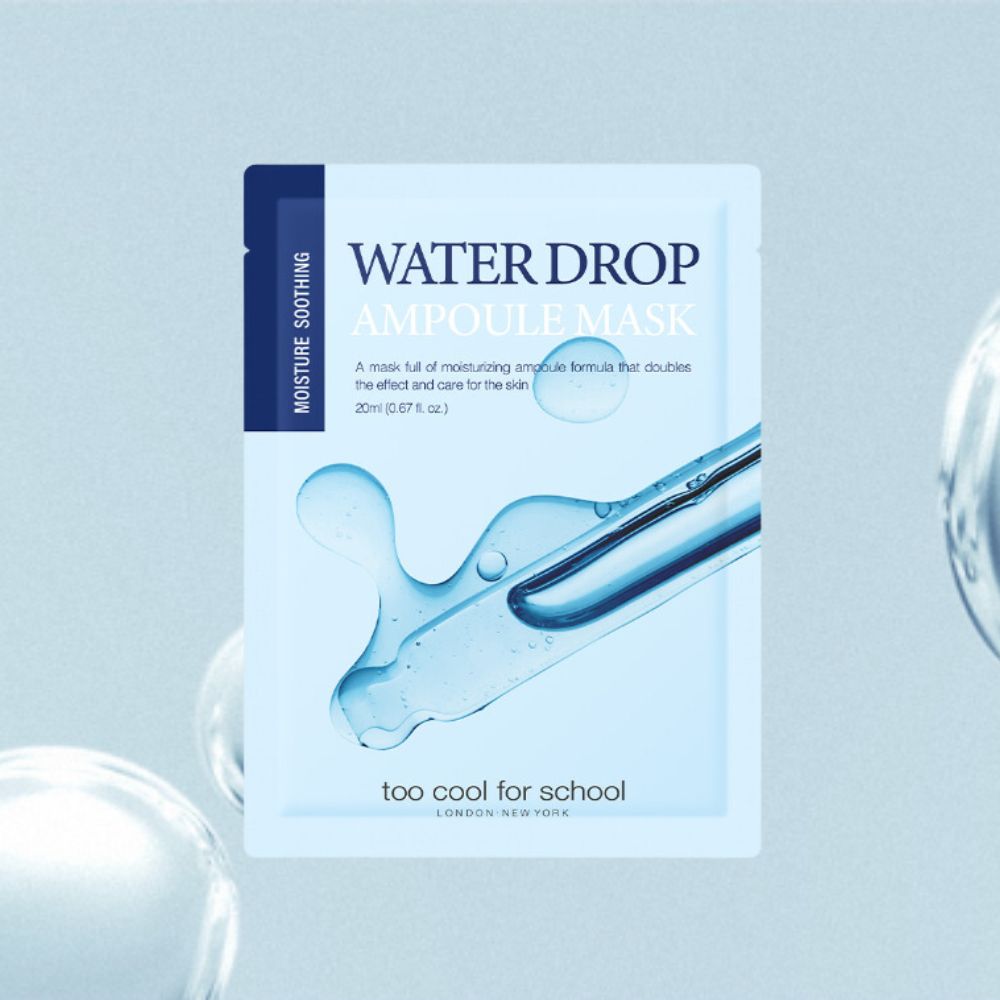 Too Cool For School Water Drop Ampoule Mask 20ml - Shop K-Beauty in Australia