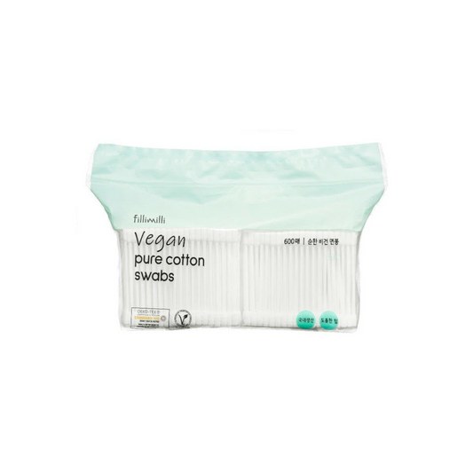 Vegan Pure Cotton Swabs 600pcs