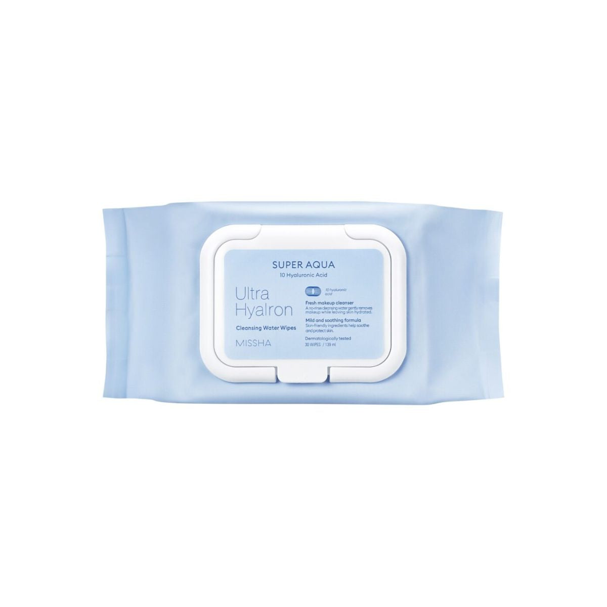 Super Aqua Ultra Hyalron Cleansing Water Wipes 139ml