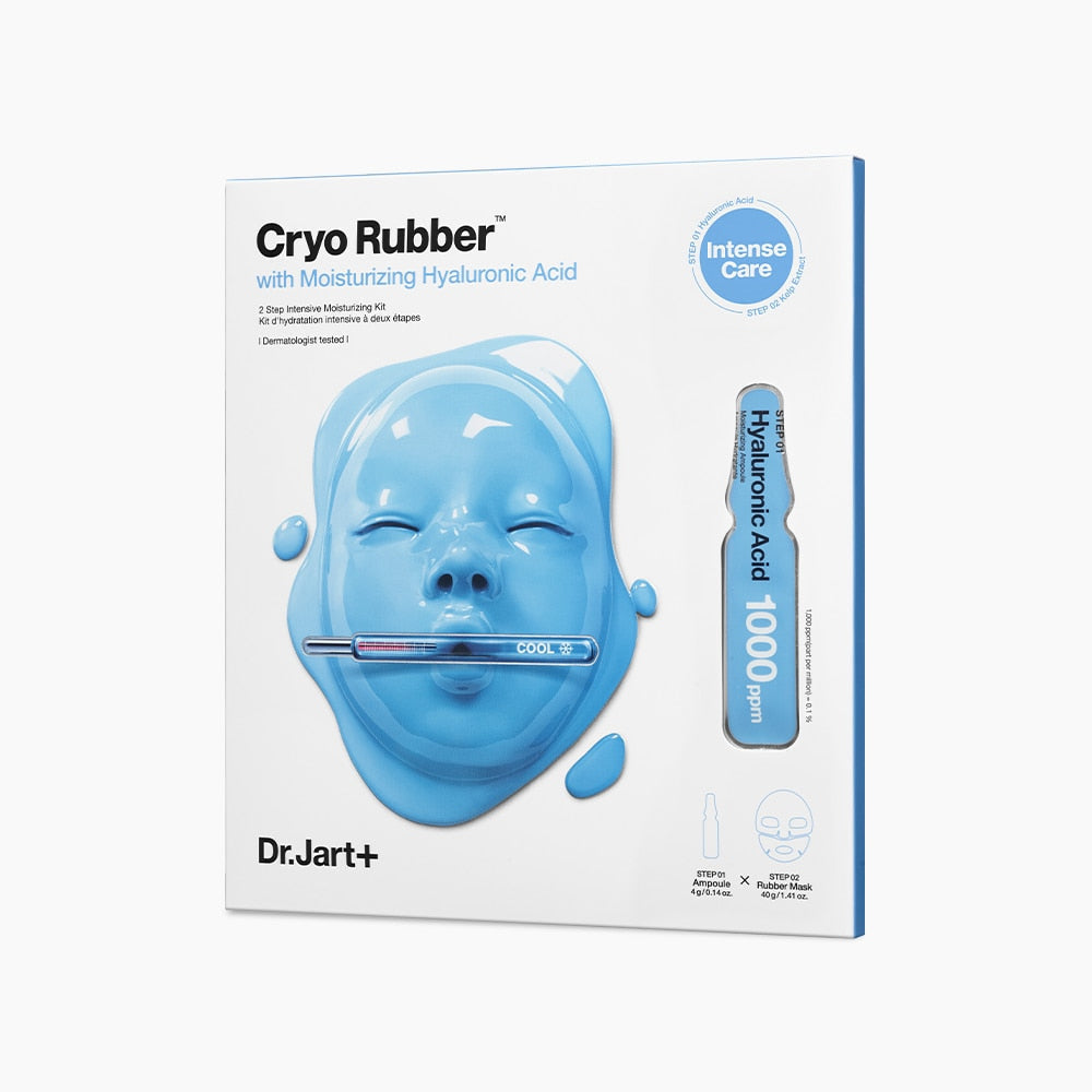 Cryo Rubber™ Mask with Moisturizing Hyaluronic Acid (1 Set)