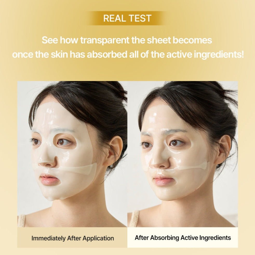 Luvum After Glow Yuja Gel Mask 5pcs/box | La Cosmetique