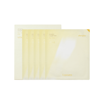 Luvum After Glow Yuja Gel Mask 5pcs/box | La Cosmetique
