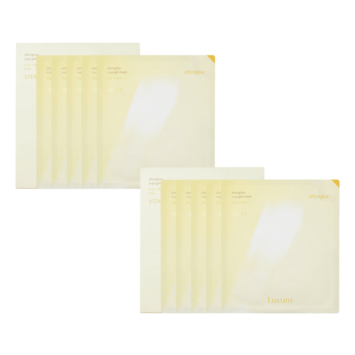 Luvum After Glow Yuja Gel Mask (Twin Pack) | La Cosmetique