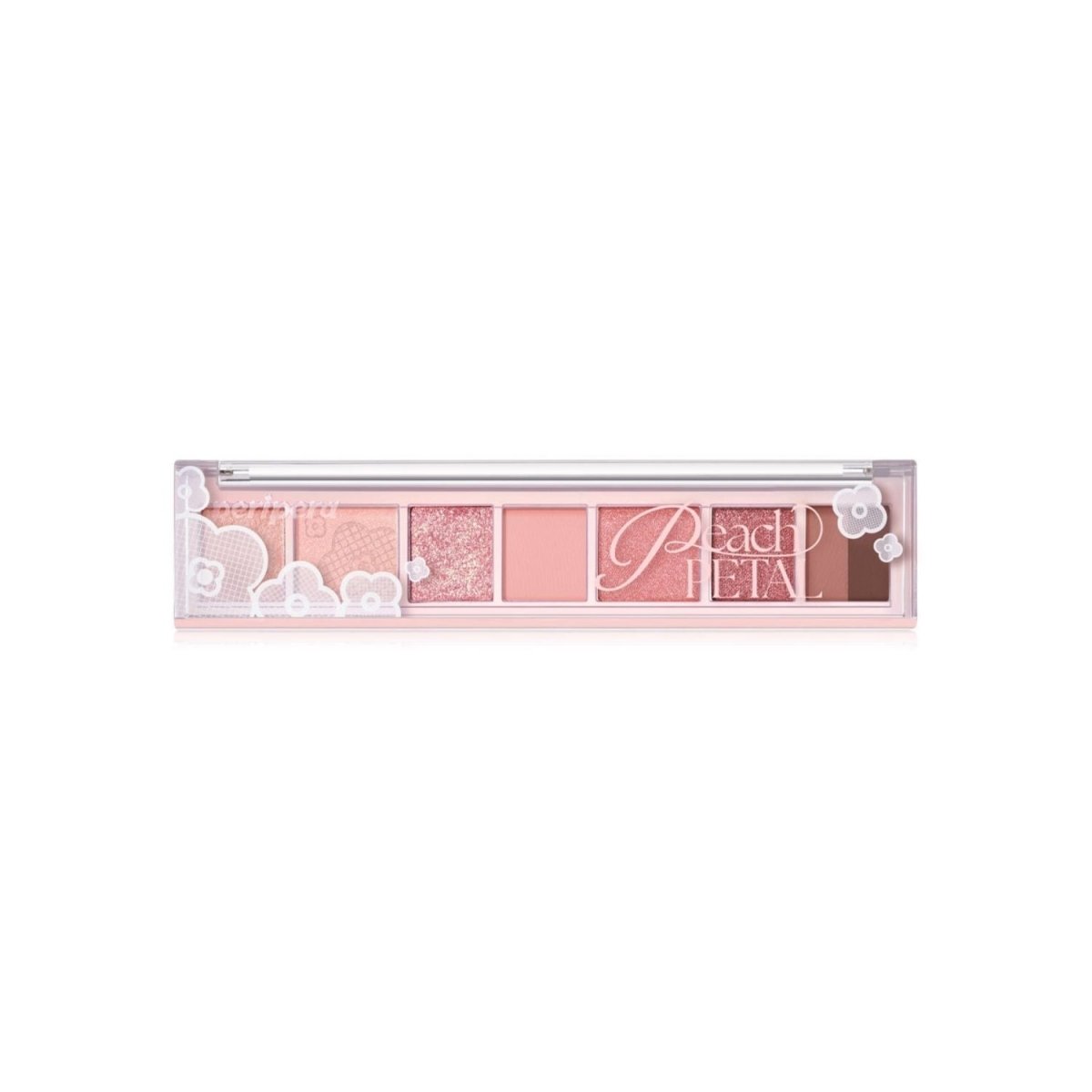 Peripera All Take Mood Palette eyeshadow palette with multiple colorful shades in a sleek compact for creative makeup looks.