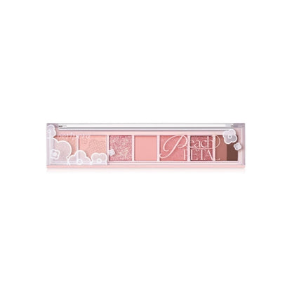 Peripera All Take Mood Palette eyeshadow palette with multiple colorful shades in a sleek compact for creative makeup looks.