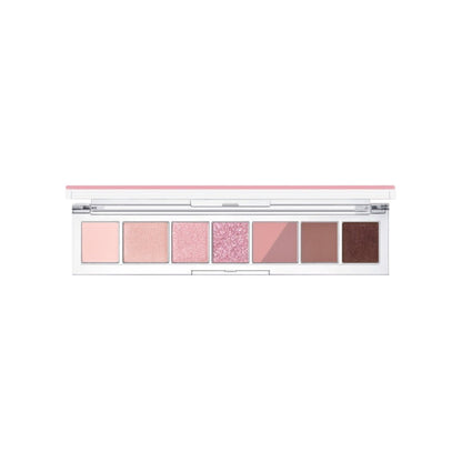 Peripera All Take Mood Palette eyeshadow palette with various colorful shades in a sleek compact for versatile eye looks.