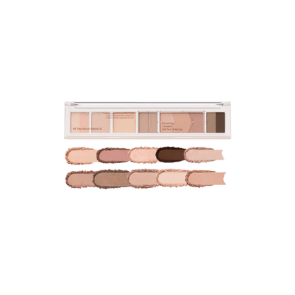 Peripera All Take Mood Eyeshadow Palette with multiple shades in a sleek compact, showcasing vibrant and neutral eyeshadow colors.