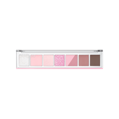 Peripera All Take Mood Eyeshadow Palette with a variety of colorful shades in sleek packaging.