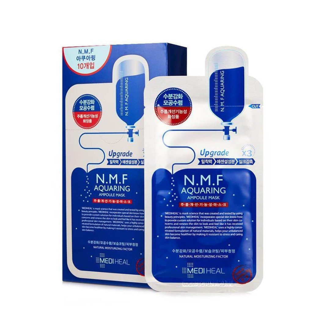 N.M.F Aquaring Ampoule Mask EX (10 sheets/Box)