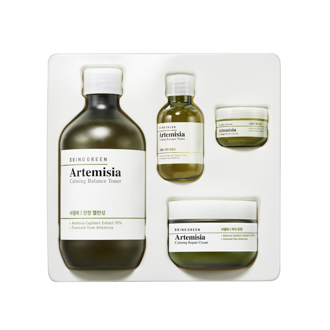 Artemisia Calming Balance Toner + Calming Repair Cream Set