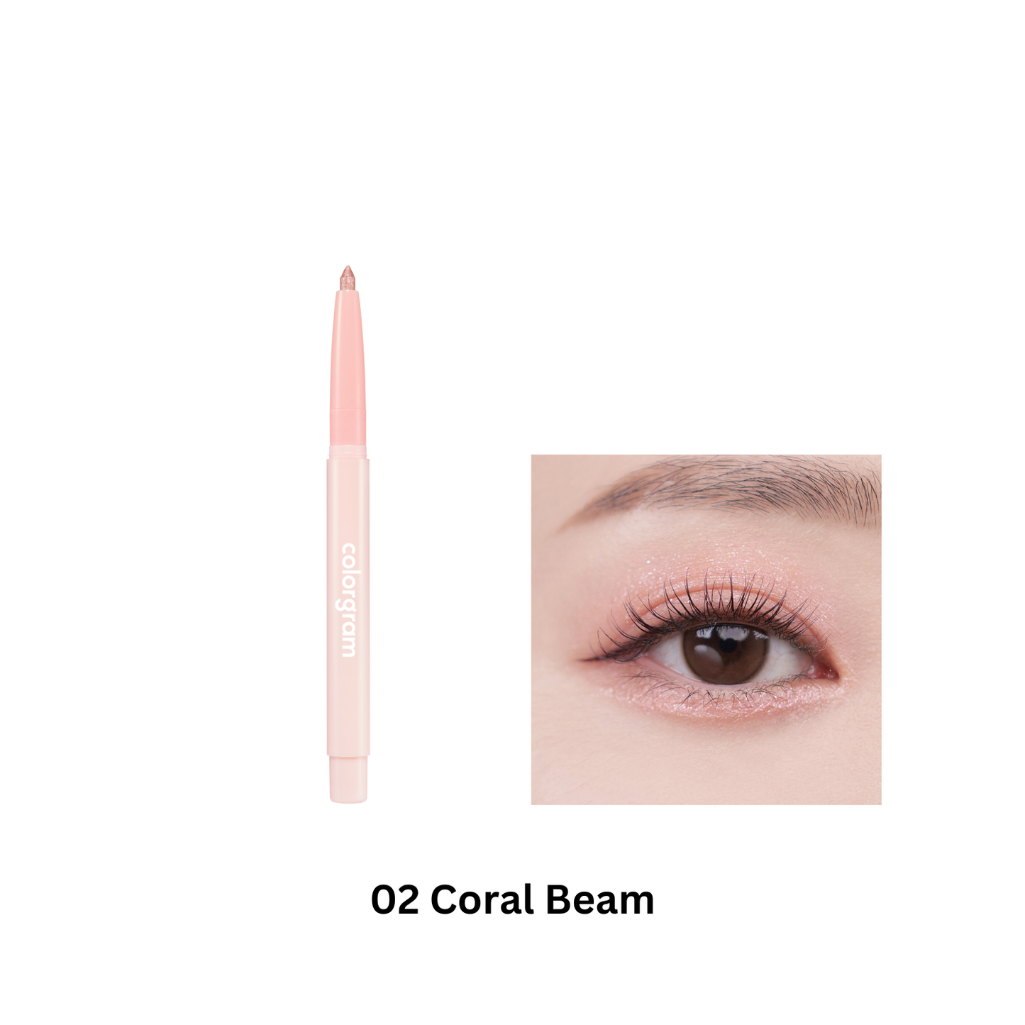 Glitter Undereye Maker (3 shades) 02 Coral Beam