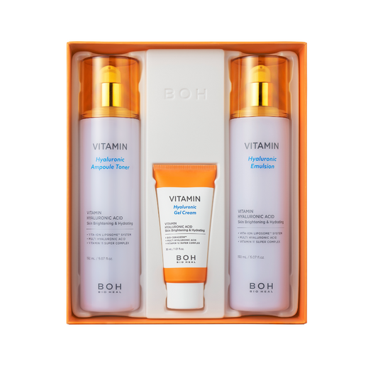 Vitamin Hyaluronic Skincare Set 3-Piece Set