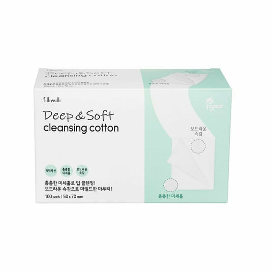 Deep and Soft Cleansing Cotton 100P