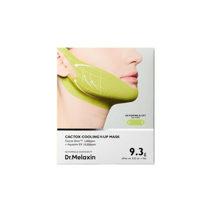 Dr.Melaxin Cactox Cooling V-Up Mask Box [4pcs] | Pharmacoo Wholesale