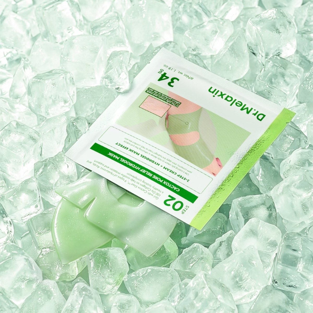Dr.Melaxin Cactox Pore Relief Jelly Cream Hydrogel Mask Box [4pcs] | Pharmacoo Wholesale