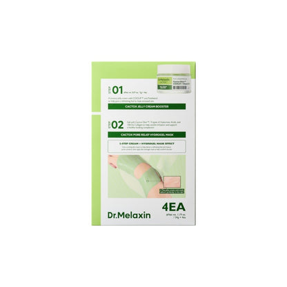 Dr.Melaxin Cactox Pore Relief Jelly Cream Hydrogel Mask Box [4pcs] | Pharmacoo Wholesale