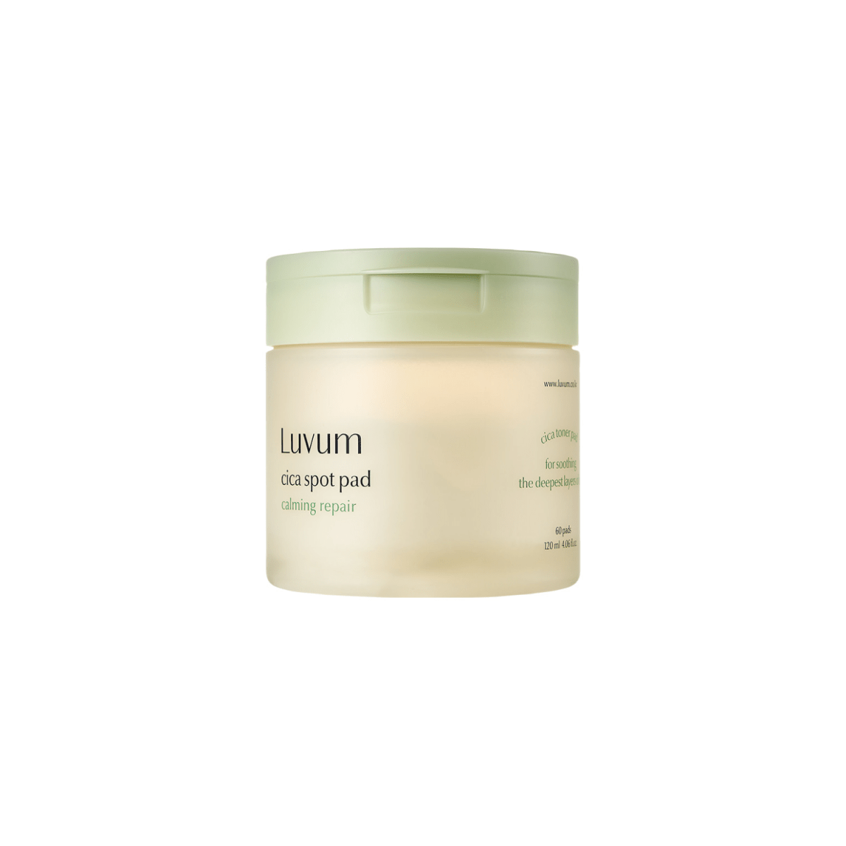 Luvum Calming Repair Cica Spot Pad 60pcs | La Cosmetique
