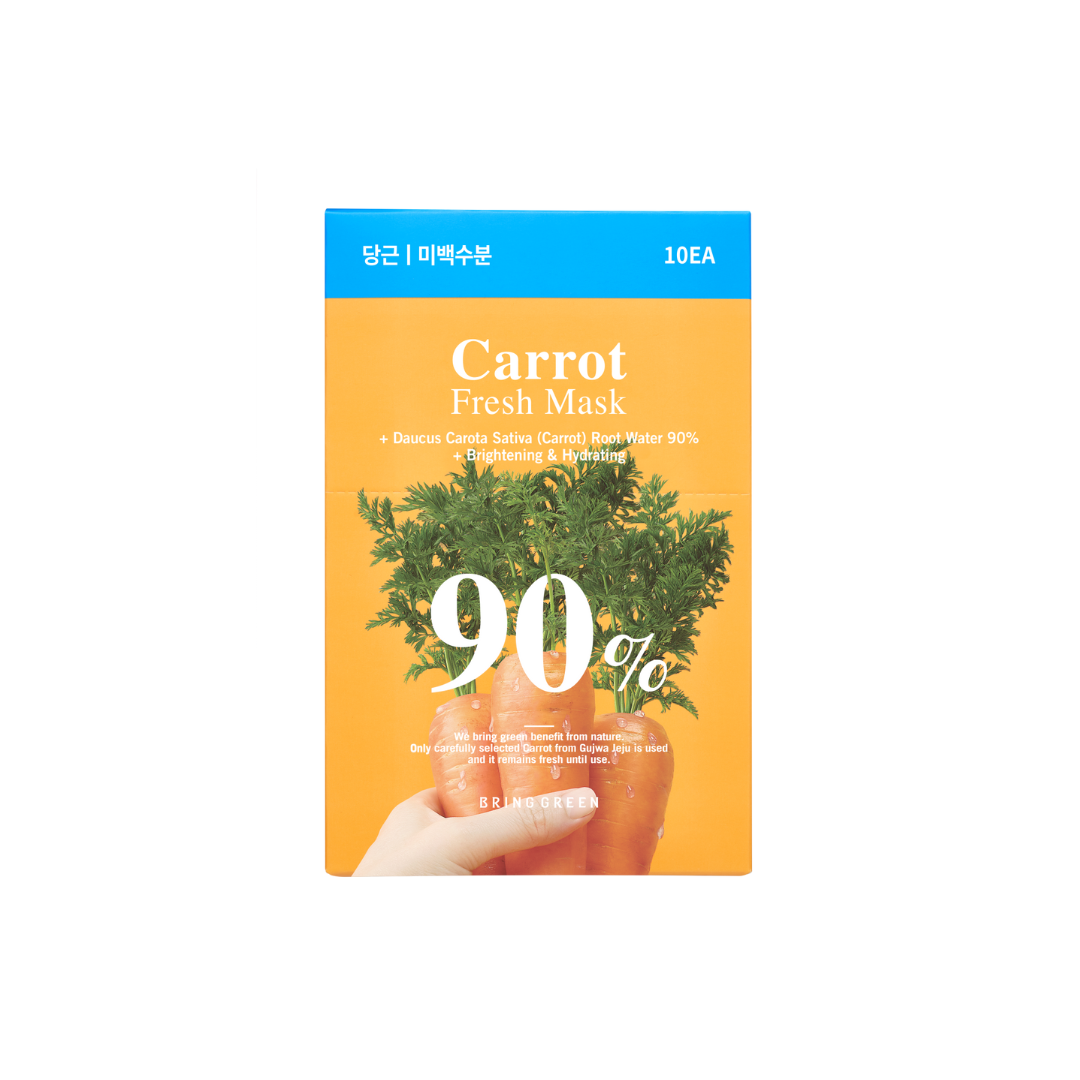 Carrot 90% Fresh Mask 10PCS/BOX