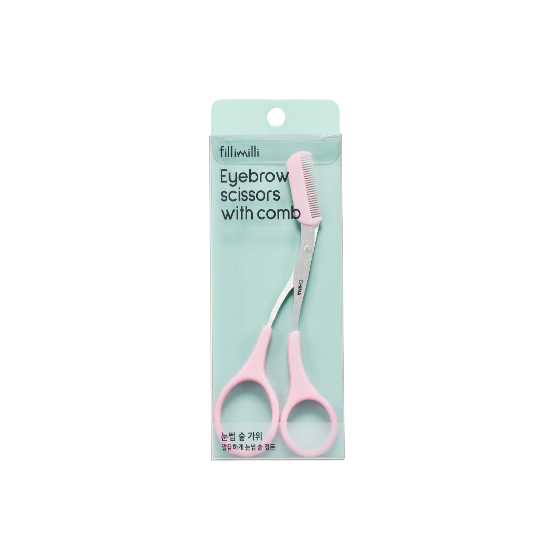 Eyebrow Scissors with Comb