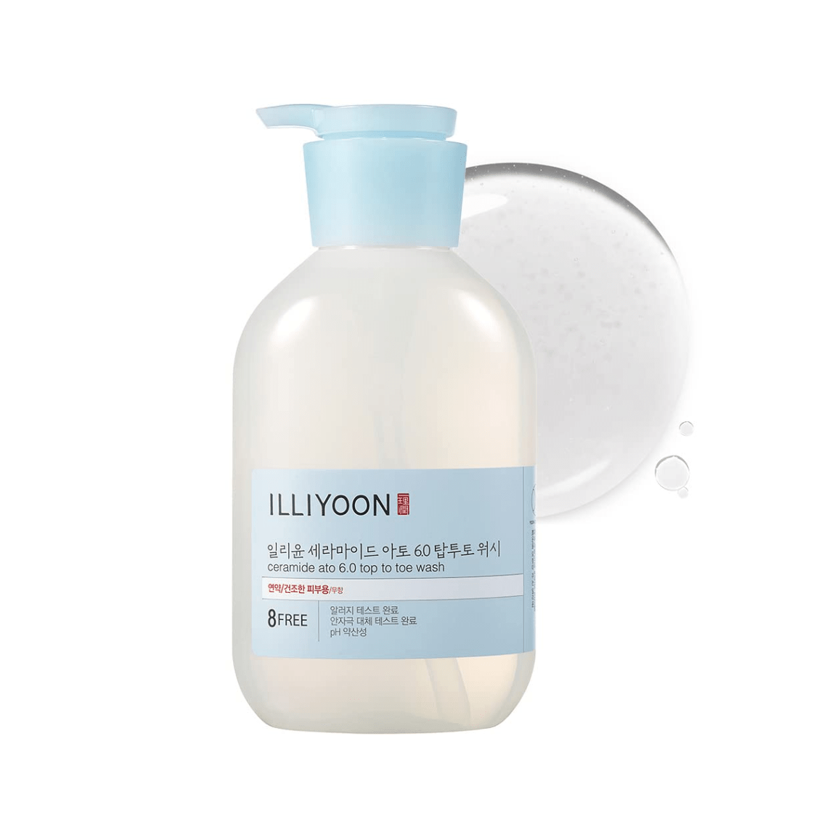 Illiyoon Ceramide Ato 6.0 Top To Toe Wash 500ml | La Cosmetique