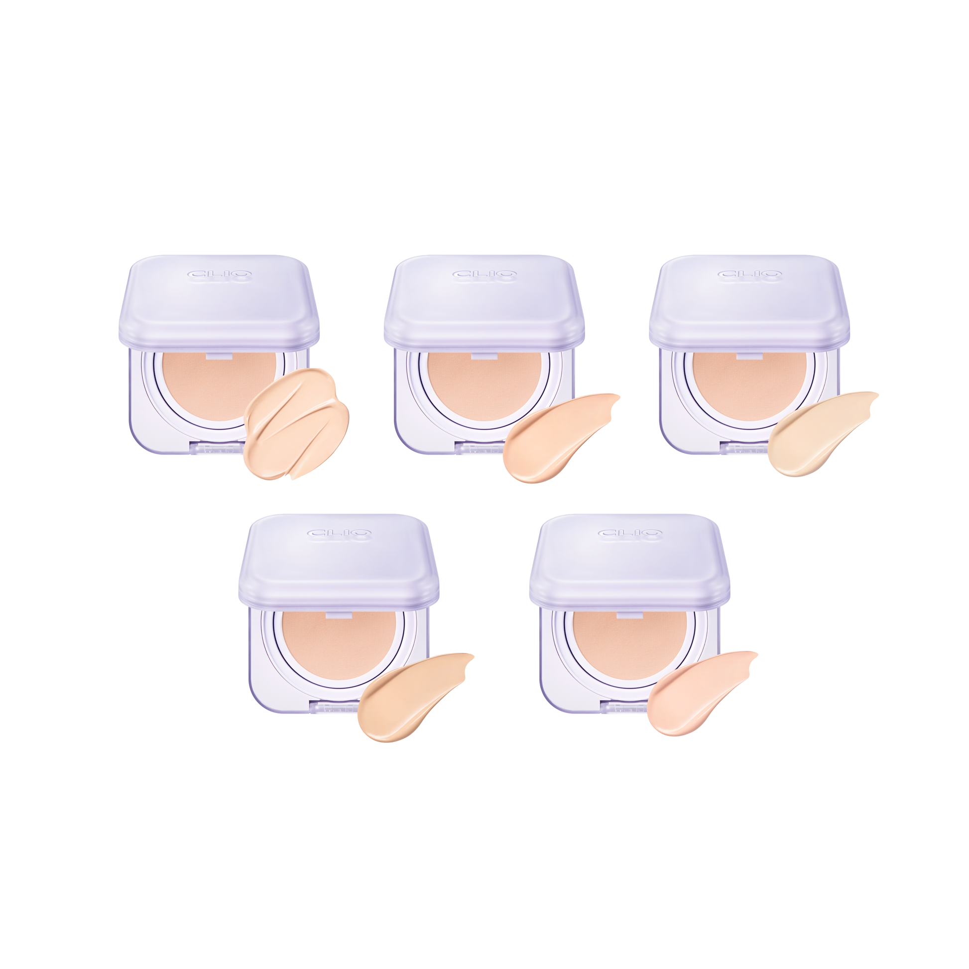 Clio Kill Cover Mesh Blur Cushion Refill Set (6 shades) - Shop K-Beauty in Australia