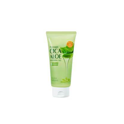 Missha Premium Cica Aloe Soothing Gel 300ml - Shop K-Beauty in Australia