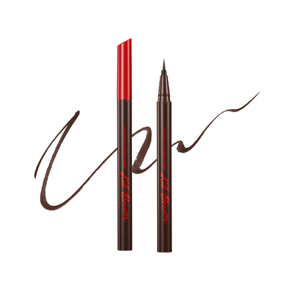 ClioSuperproof Brush Liner (Black/ Brown) - La Cosmetique