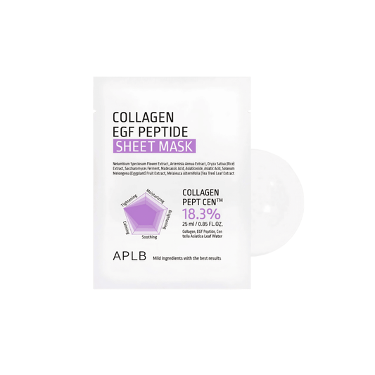 Collagen Egf Peptide Sheet Mask 10pcs