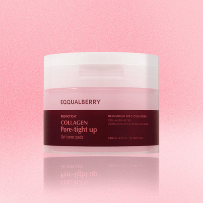 Eqqualberry Collagen Pore Tight Up Gel Toner Pad 60pcs | Pharmacoo Wholesale