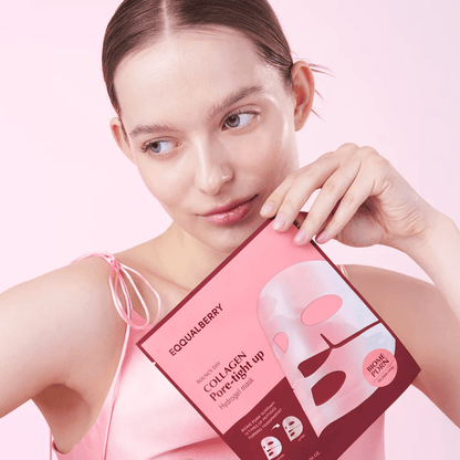 Eqqualberry Collagen Pore Tight Up Hydrogel Mask 1pc | Pharmacoo Wholesale