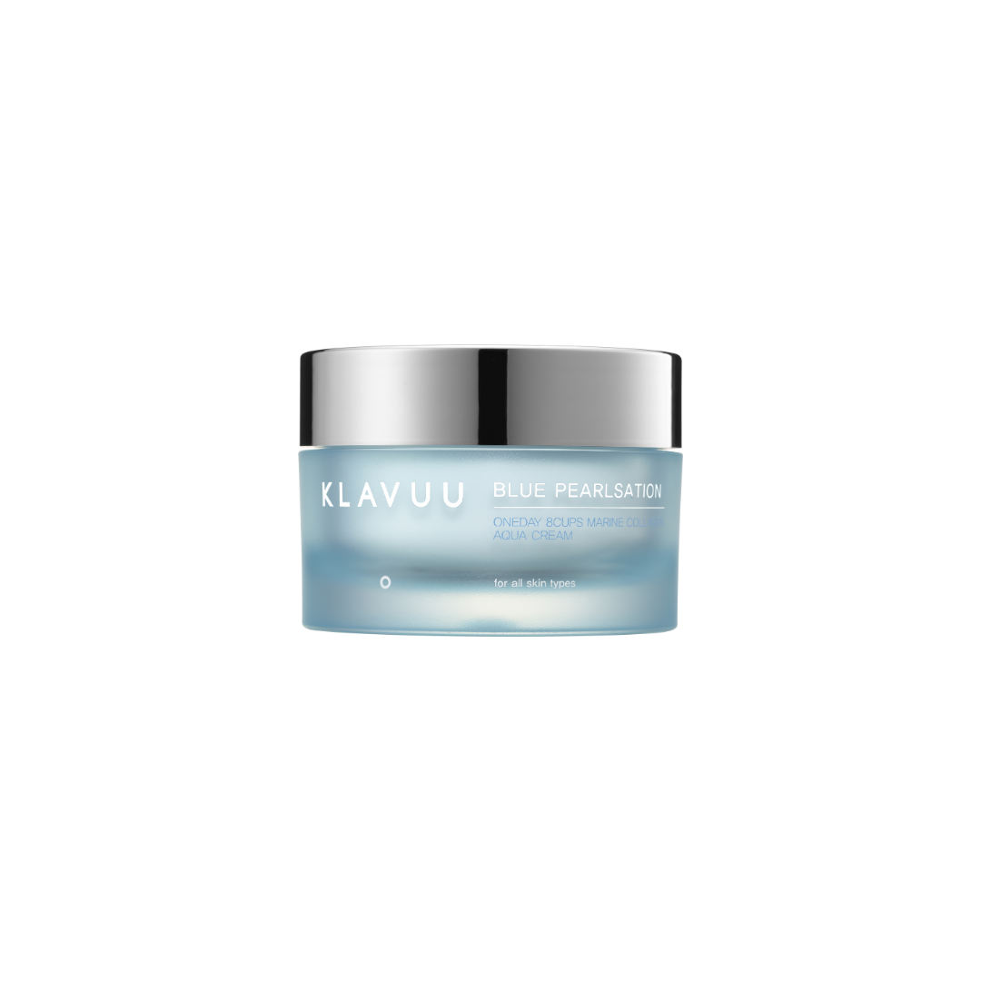 Blue Pearlsation One Day 8 Cups Marine Collagen Aqua Cream 50ml