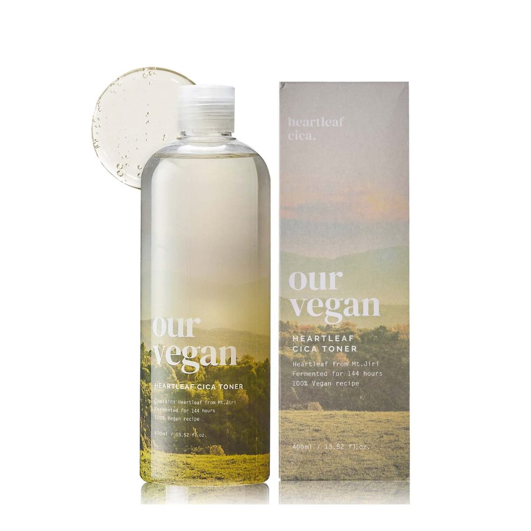 Our Vegan Heartleaf Cica Toner 400ml