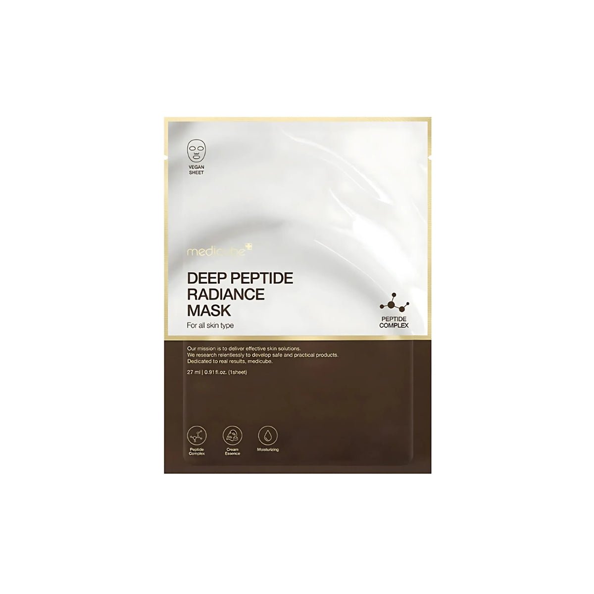 Medicube Deep Peptide Radiance Mask [1pc] | Pharmacoo Wholesale Australia 