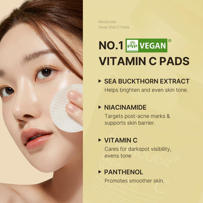Medicube Deep Vita C Pad Renew 70Pcs | La Cosmetique