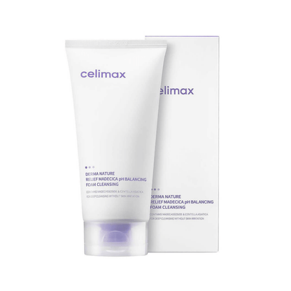 Celimax Derma Nature Relief Madecica Ph Balancing Foam Cleansing 150ml |  Pharmacoo Wholesale Australia