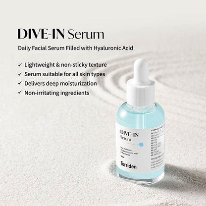 Torriden DIVE-IN Low Molecular Hyaluronic Acid Serum [50ml] | La Cosmetique