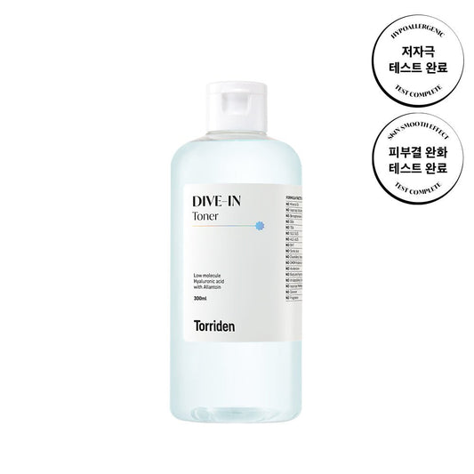 Torriden DIVE-IN Low Molecular Hyaluronic Acid Toner [300ml] | La Cosmetique