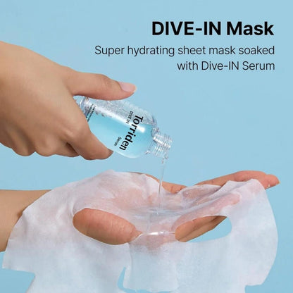 Torriden DIVE-IN Low molecule Hyaluronic acid Mask Box [10pcs] | La Cosmetique